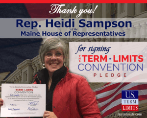 Heidi Sampson Term Limits Pledge Maine