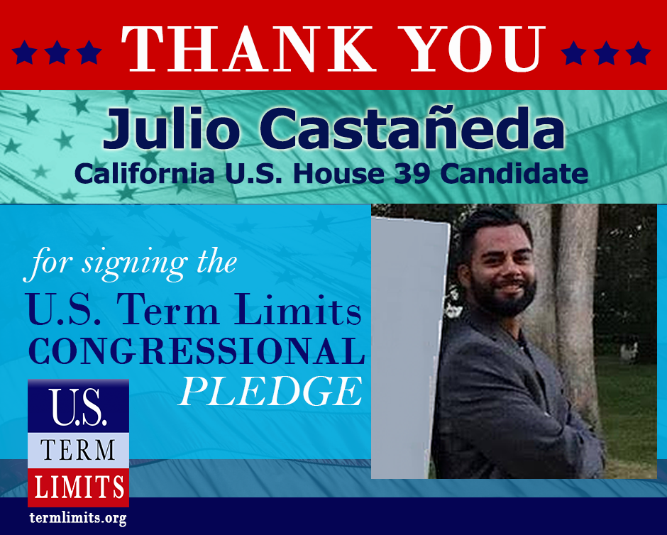 JulioCastanedaca39 supports term limits