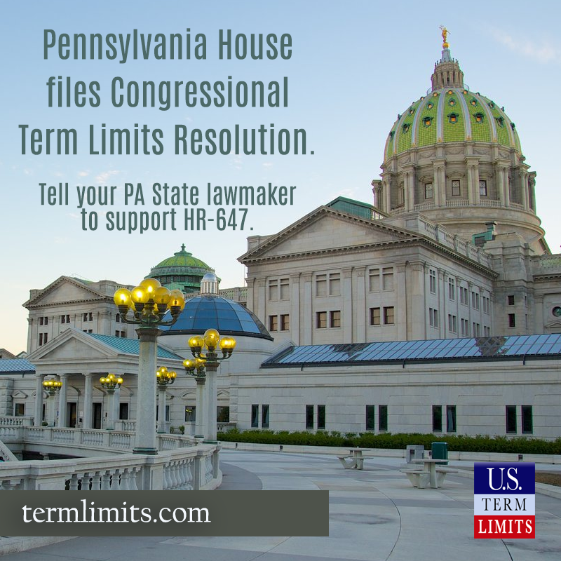 Pennsylvania Files Term Limits Resolution HR647