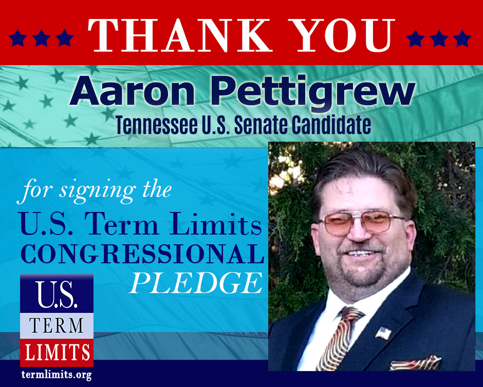 AaronPettigrew signs term limits pledge