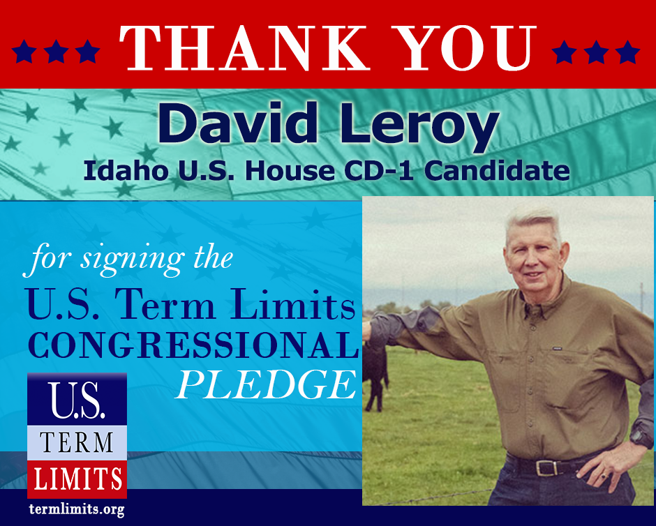 ID1DavidLeroy signs term limits pledge