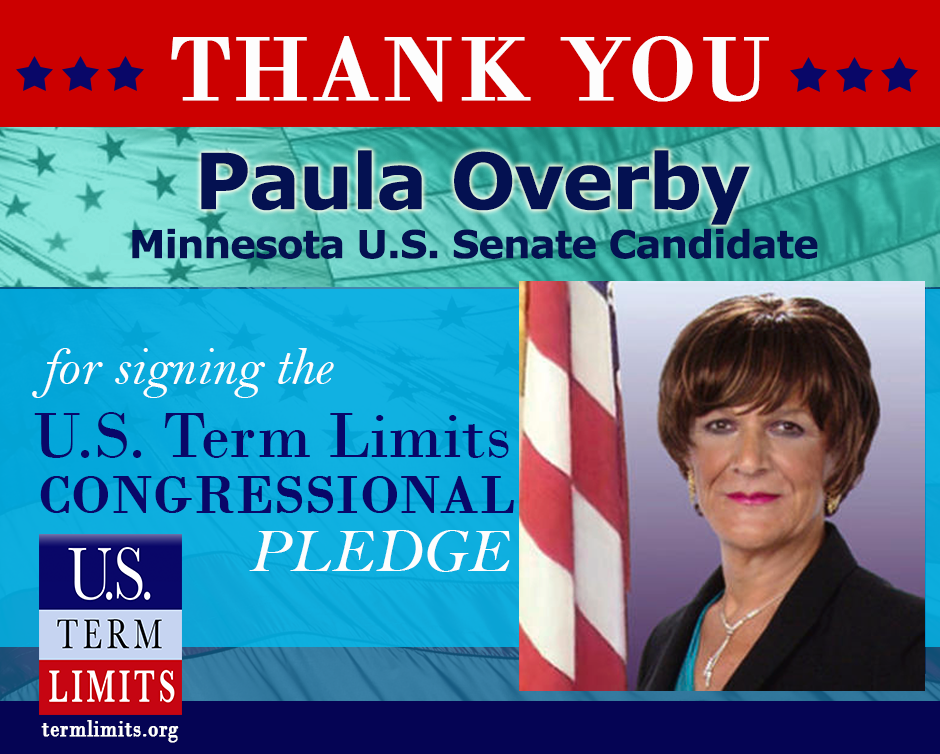 MNSenatePaulaOverby signs term limits pledge