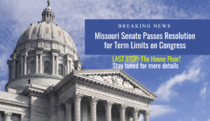 Missouri senate passes term limits article v convention resolution