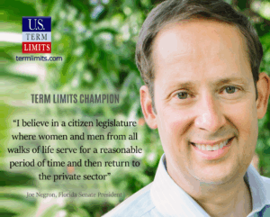 JoeNegron Term Limits Champ Resigns Florida Senate
