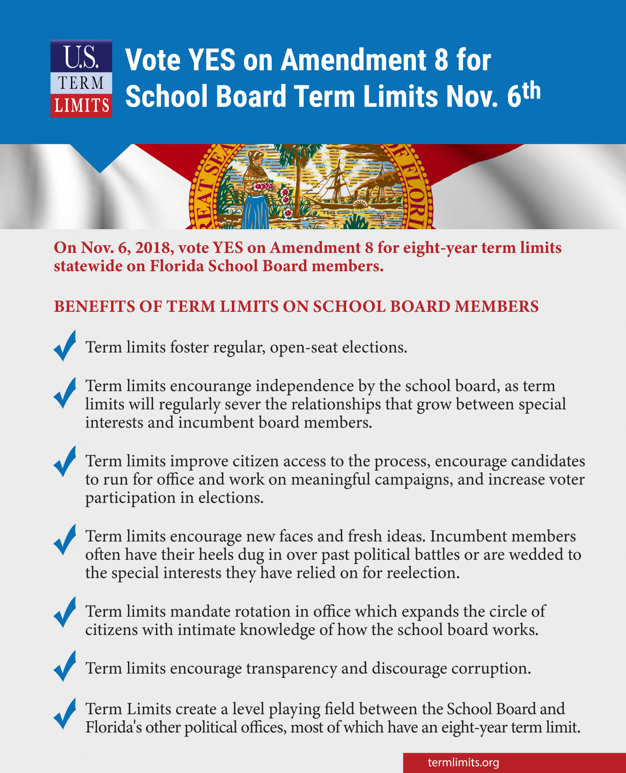 FLSchoolBoard Term Limits Vote Yes on Amendment8