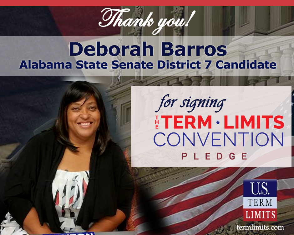 ALs7DeborahBarros signs term limits pledge