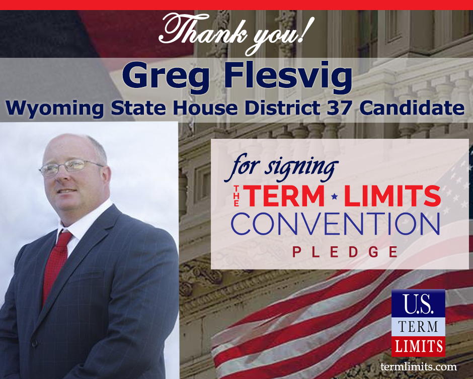 GregFlesvig signs term limits pledge
