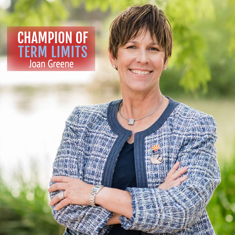 JoanGreene candidate for U.S. House in arizona signs term limits pledge