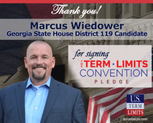 MarcusWiedowerGA119 signs term limits pledge