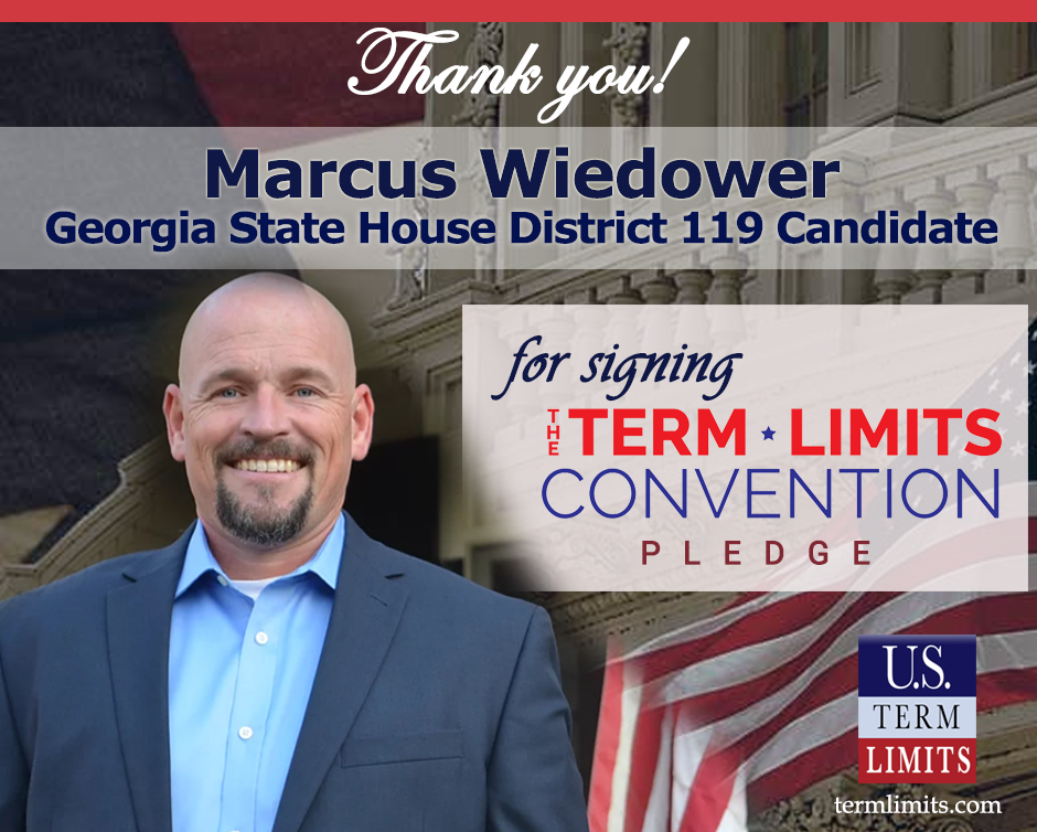 MarcusWiedowerGA119 signs term limits pledge