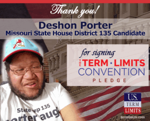A5MOhd135 Deshon Porter signs term limits pledge