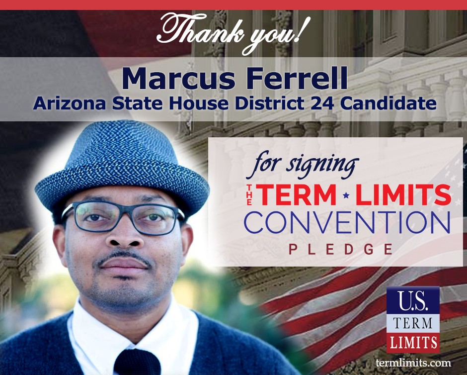 Azld24MarcusFerrell signs term limits pledge