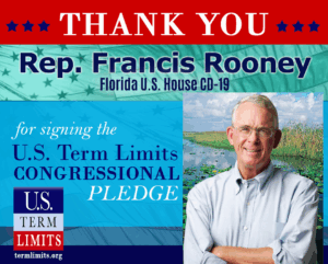 FrancisRooney signs term limits pledge