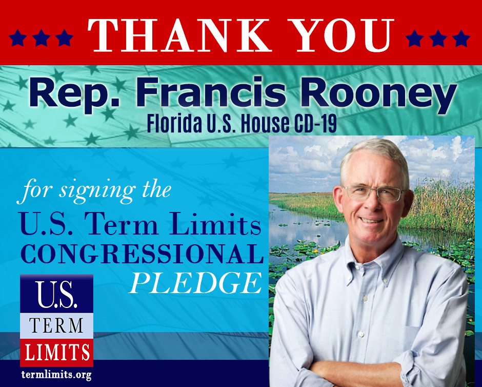 FrancisRooney signs term limits pledge