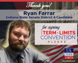 InstateSenate6RyanFarrar signs term limits pledge