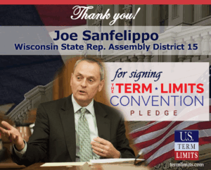 WI15 State Assembly Rep Joe Sanfelippo signs term limits pledge