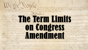 The term limits on Congress amendment