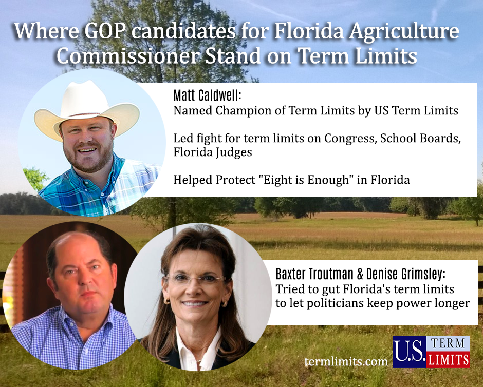 Agcommish Matt Caldwell Term Limits Champion