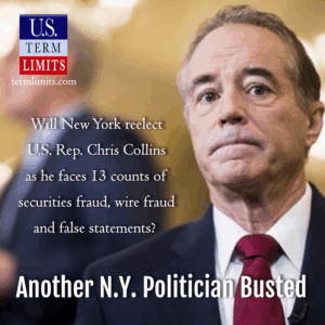U.S. Rep. Chris Collins busted on several criminal counts