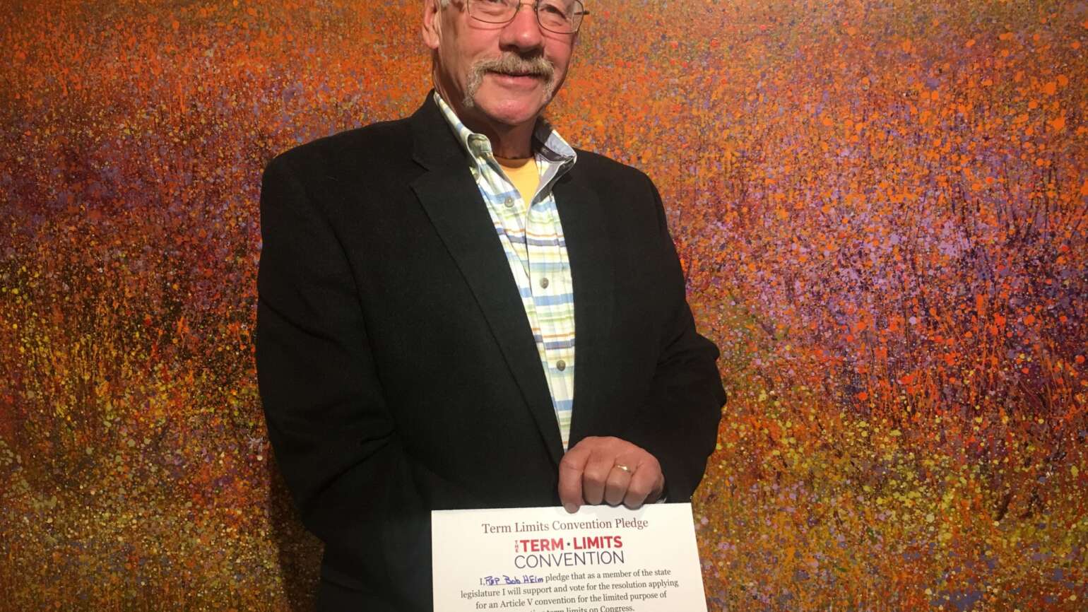 Vermont State Rep. Bob Helm files term limits on Congress resolution