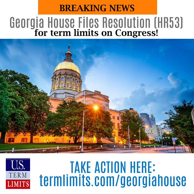 2019gEOGeorgia House Files HR53 to term limit congress