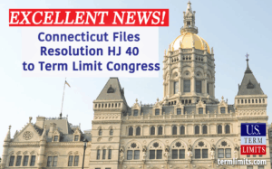 Connecticut files resolution HJ 40 to term limit congress