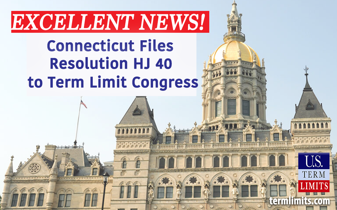 Connecticut files resolution HJ 40 to term limit congress