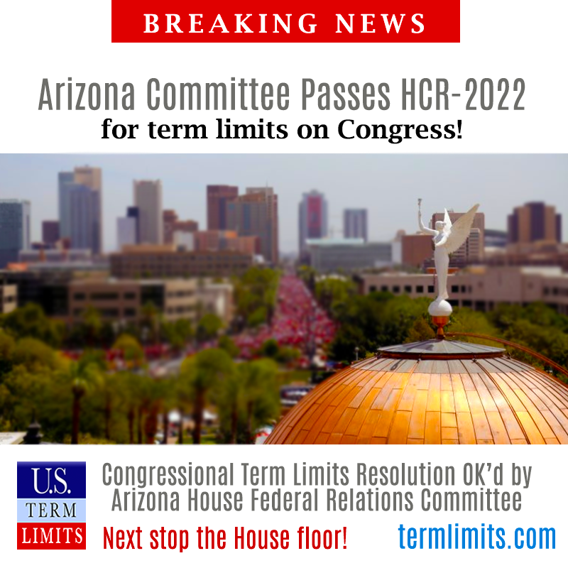 Arizona Committee Passes Term Limits Resolution