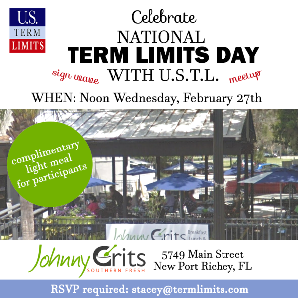 Johnny Grits New Port Richey Term Limits Celebration