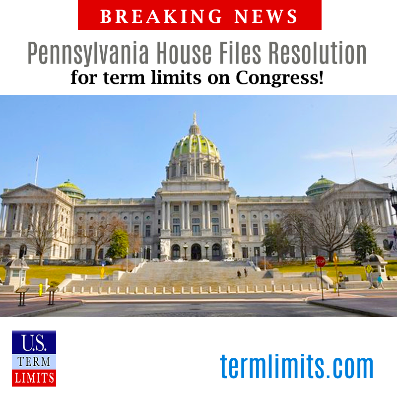 Pennsylvania Files Term Limits on Congress Resolution