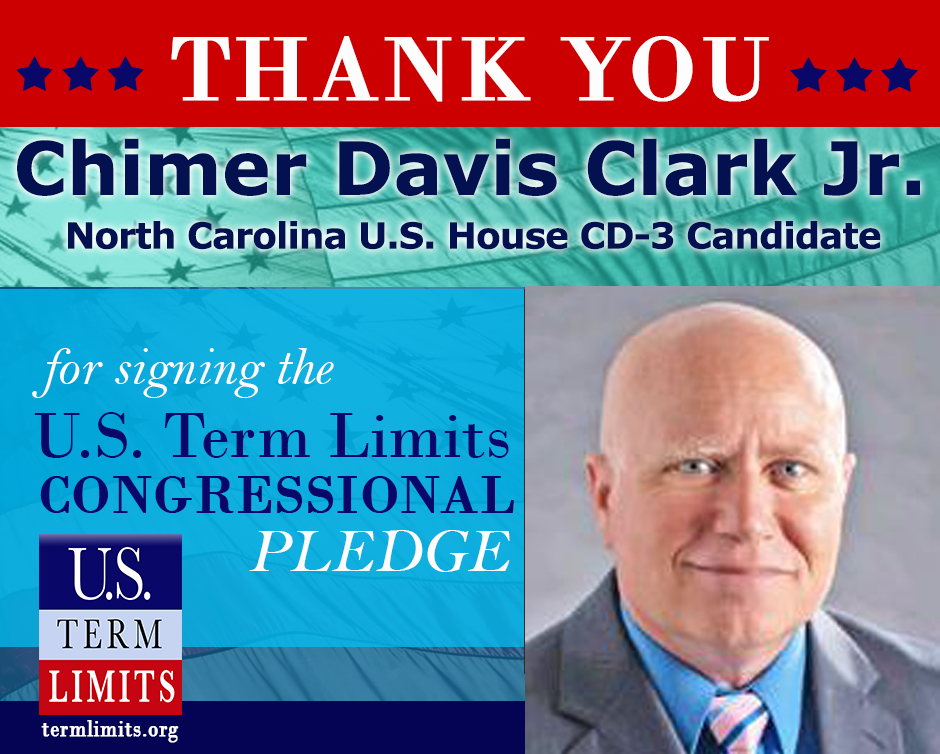 Seventh Candidate in North Carolina CD-3 Pledges Support for Term ...