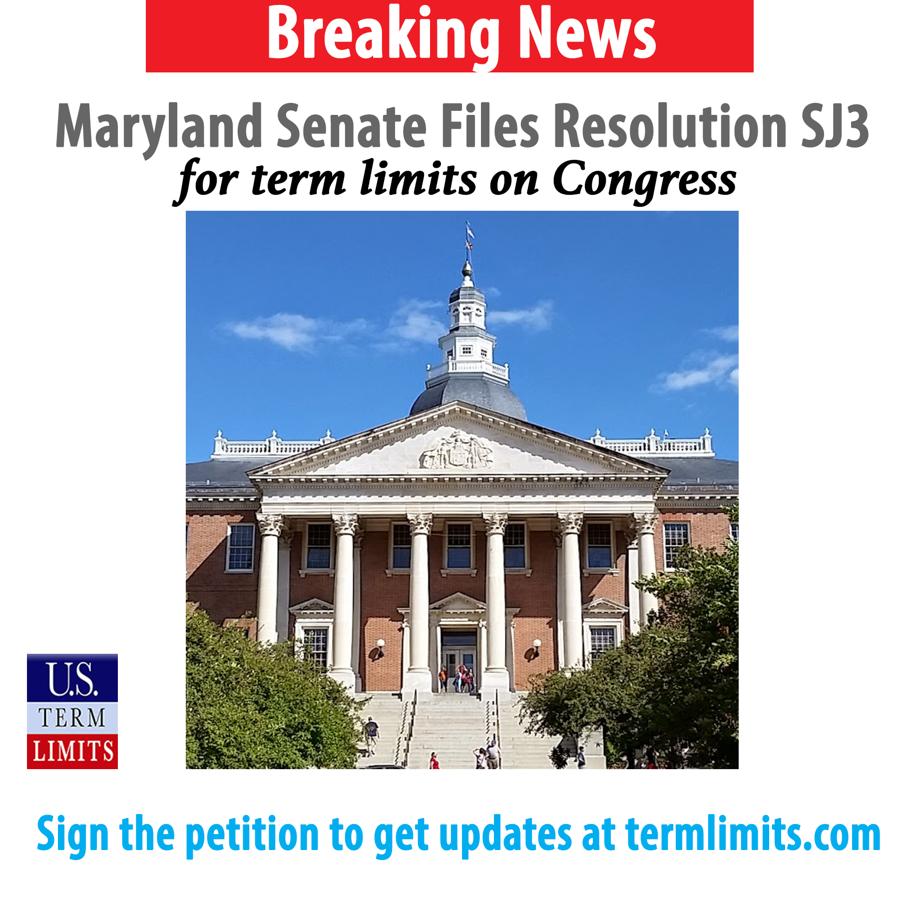 Maryland Senate Files Resolution For Congressional Term Limits U S