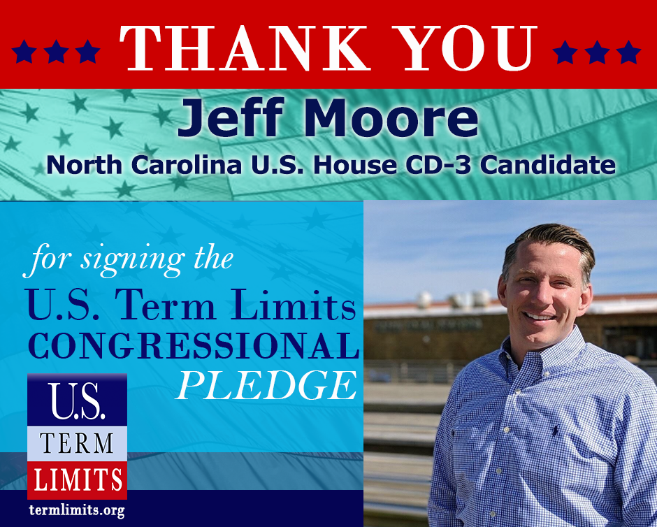 Us Term Limits Praises Jeff Moore For Signing Term Limits Pledge Us Term Limits 1999
