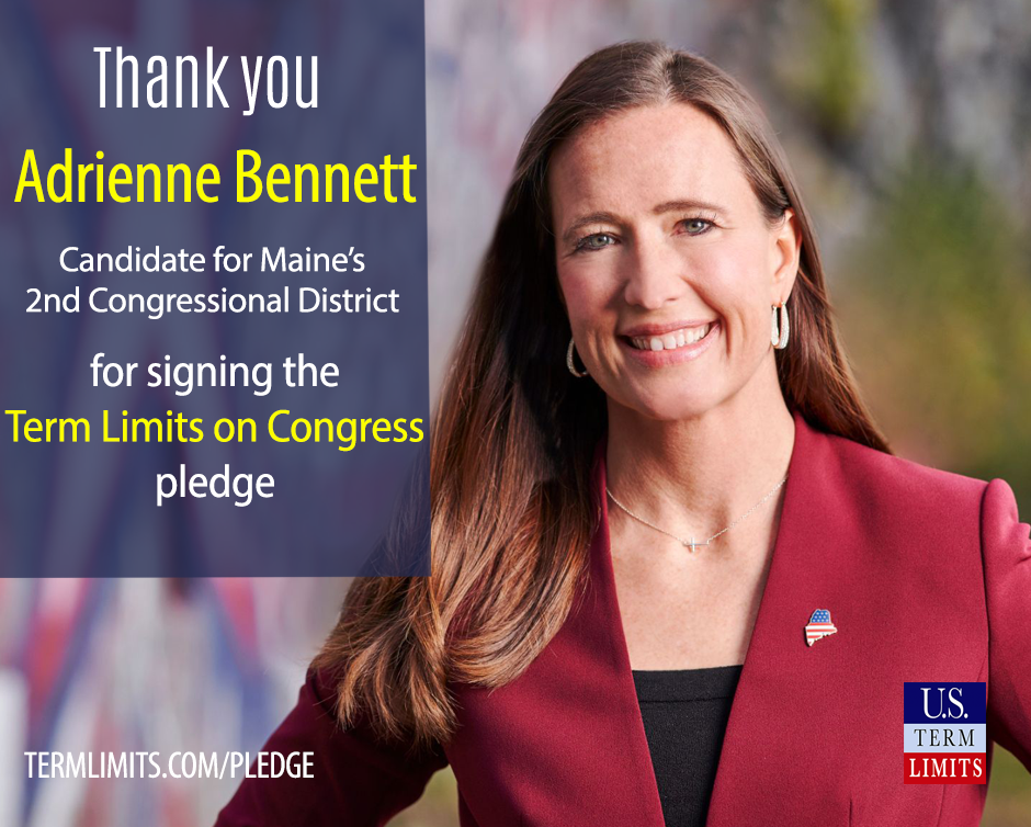 Adrienne Bennett Pledges To Support Term Limits On Congress U S Term