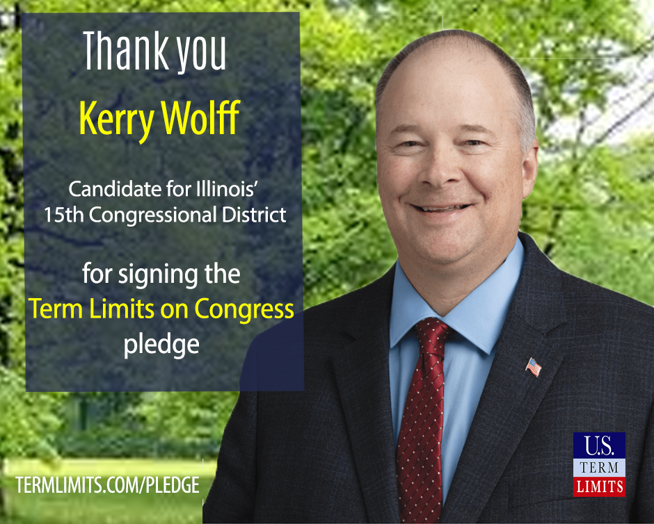 Kerry Wolff Pledges to Support Term Limits on Congress - U.S. Term Limits