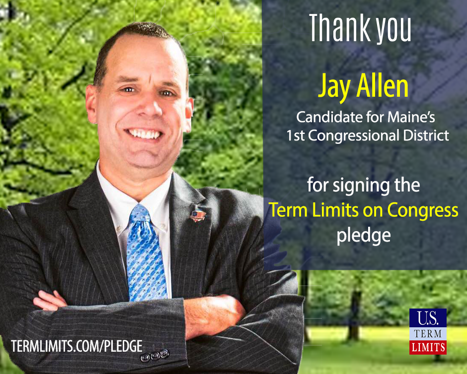 Jay Allen Pledges to Support Term Limits on Congress - U.S. Term Limits