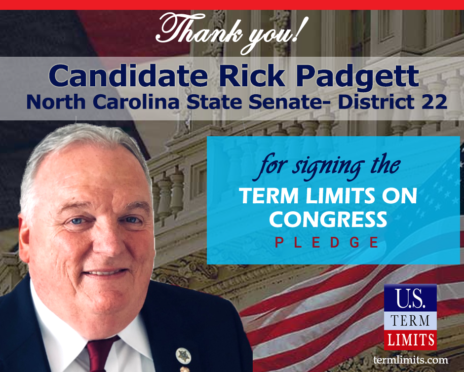 Rick Padgett Pledges to Support Congressional Term Limits - U.S. Term ...