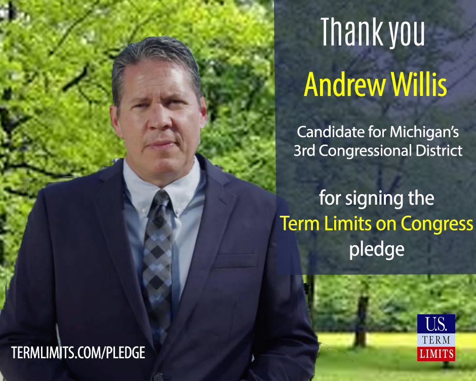 Andrew Willis Pledges to Support Term Limits on Congress - U.S. Term Limits