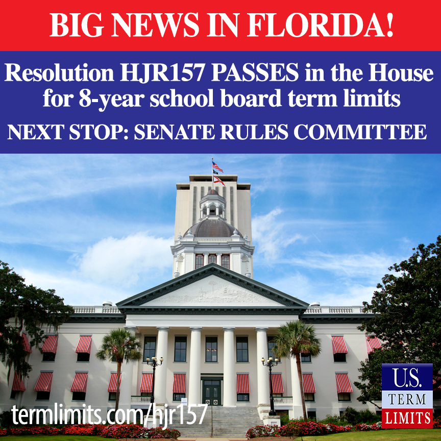 2020 Florida House Passes Resolution for School Board Term Limits