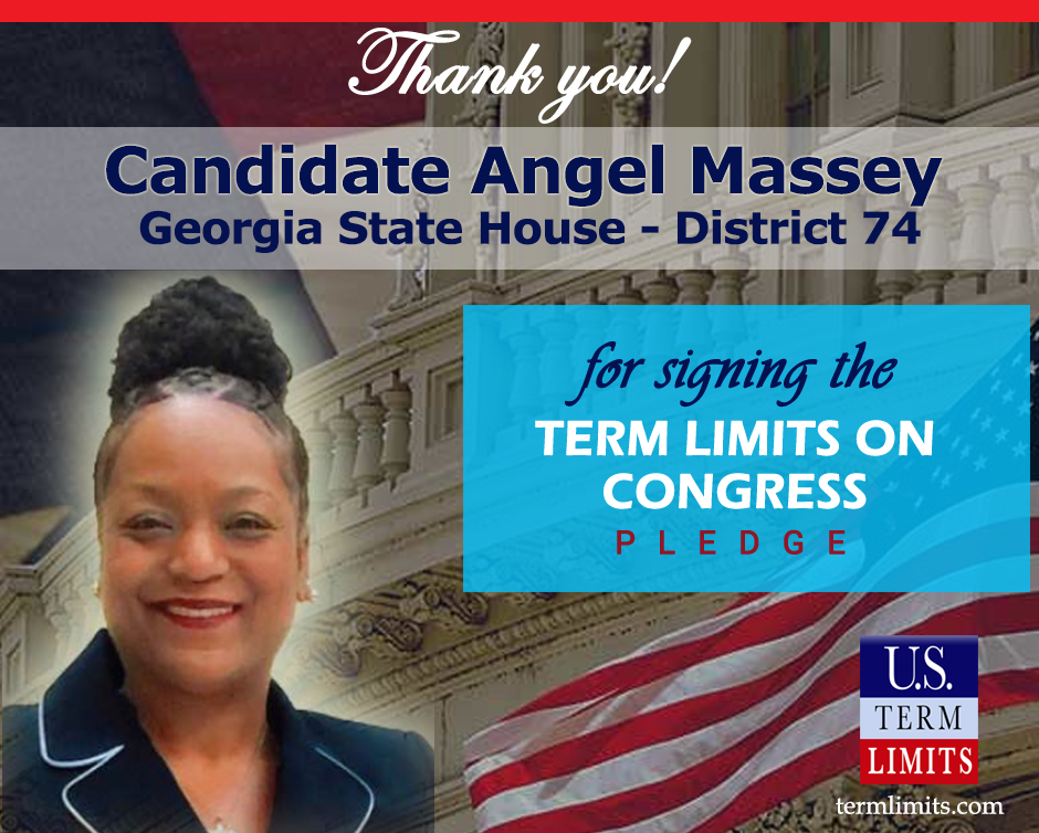 Angel Massey Pledges To Support Congressional Term Limits U S Term