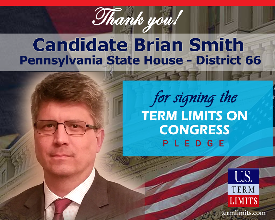 Brian Smith Pledges to Support Congressional Term Limits - U.S. Term Limits