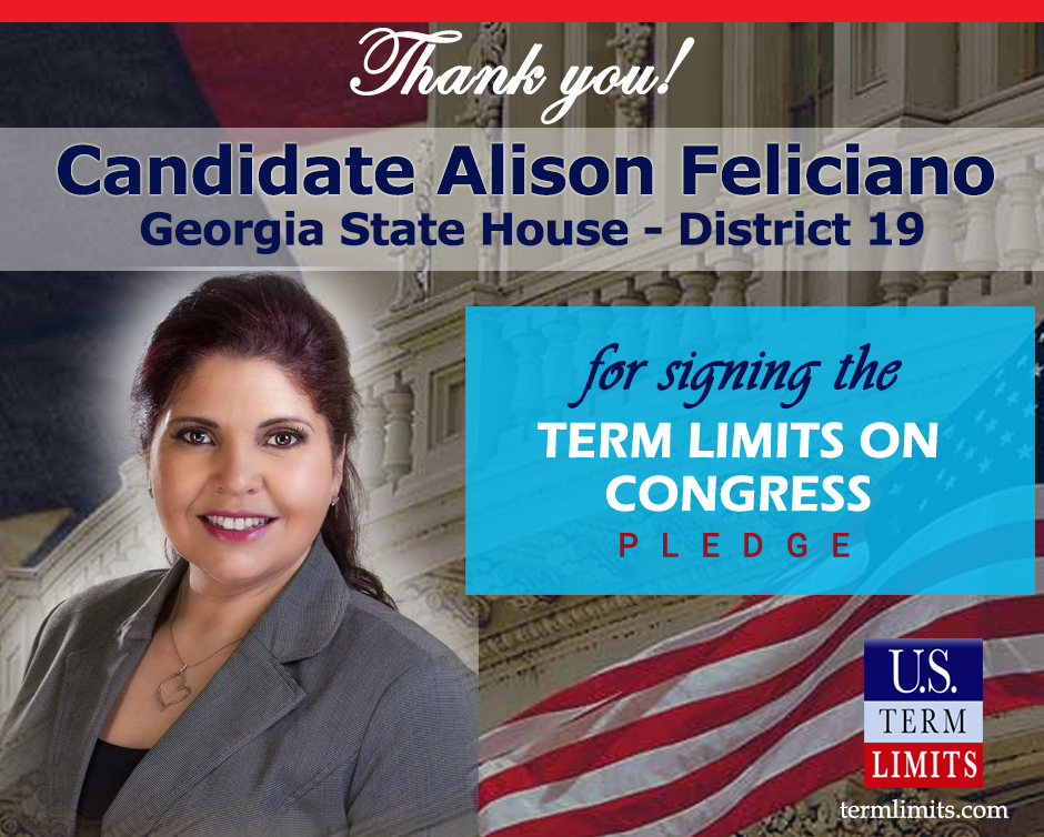 Alison Feliciano Pledges to Support Congressional Term Limits - U.S ...