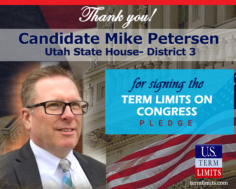 Mike Petersen Pledges to Support Congressional Term Limits - U.S. Term ...