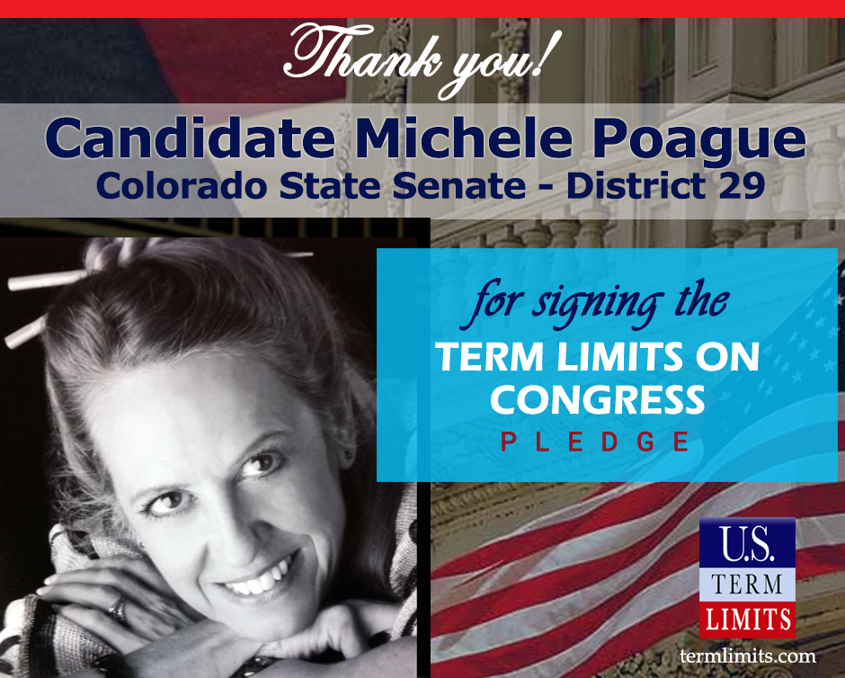 Michele Poague Pledges to Support Congressional Term Limits U.S