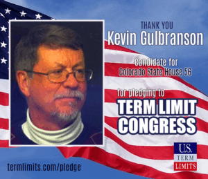 Kevin Gulbranson signs Term Limits Pledge