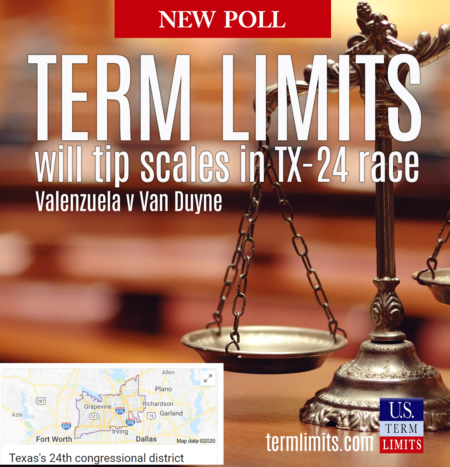 TX-24 poll Valenzuela v Van Duyne