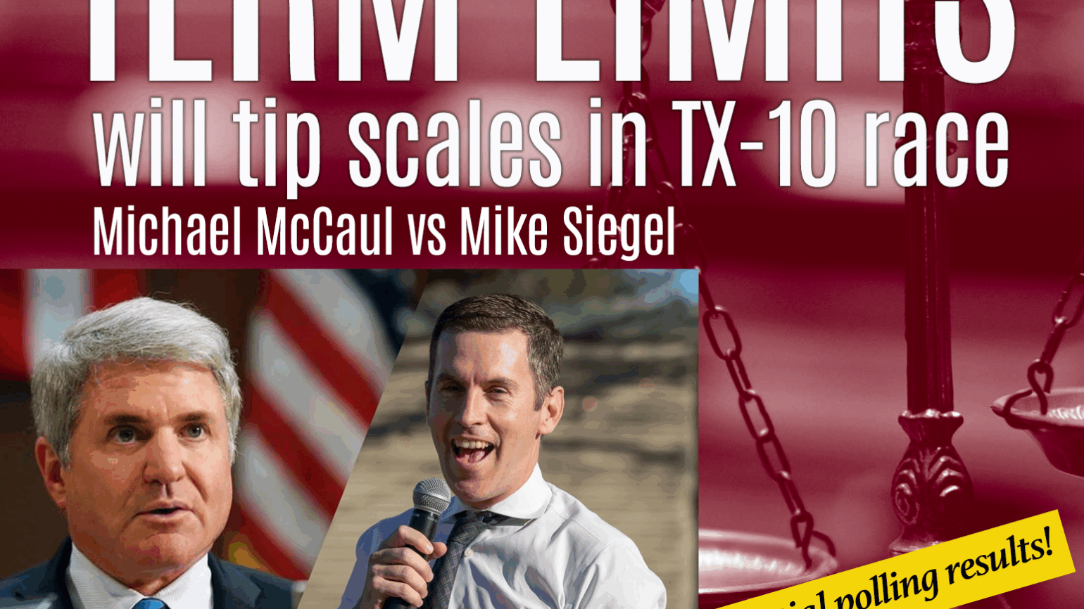 tx-10 poll Siegel v McCaul