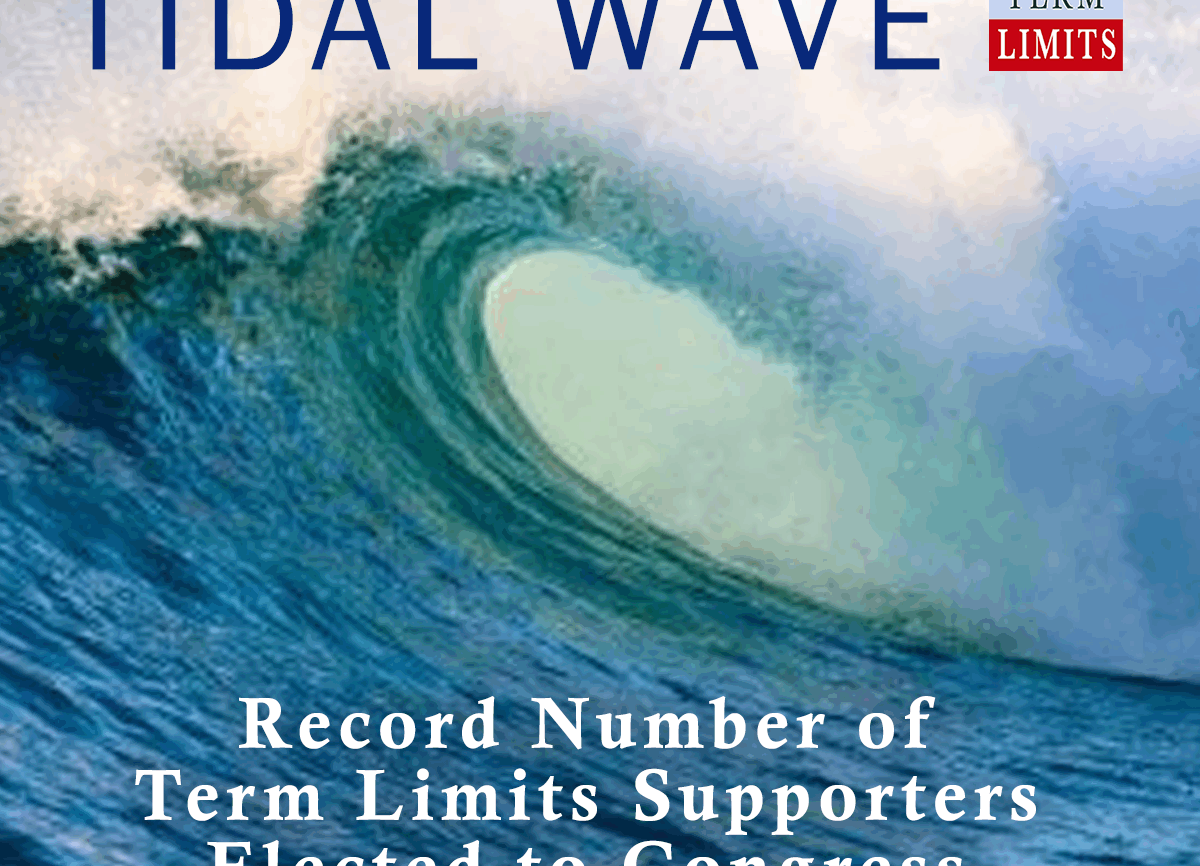 Term Limits Tidal Wave of Support in Congress