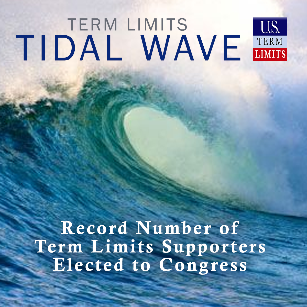 Term Limits Tidal Wave of Support in Congress