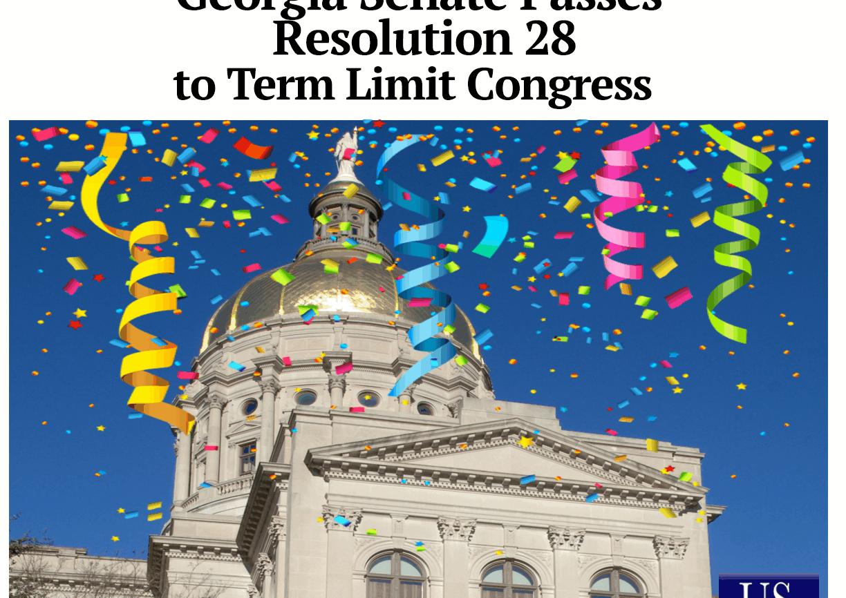 Georgia Senate Passes Res to term limit Congress